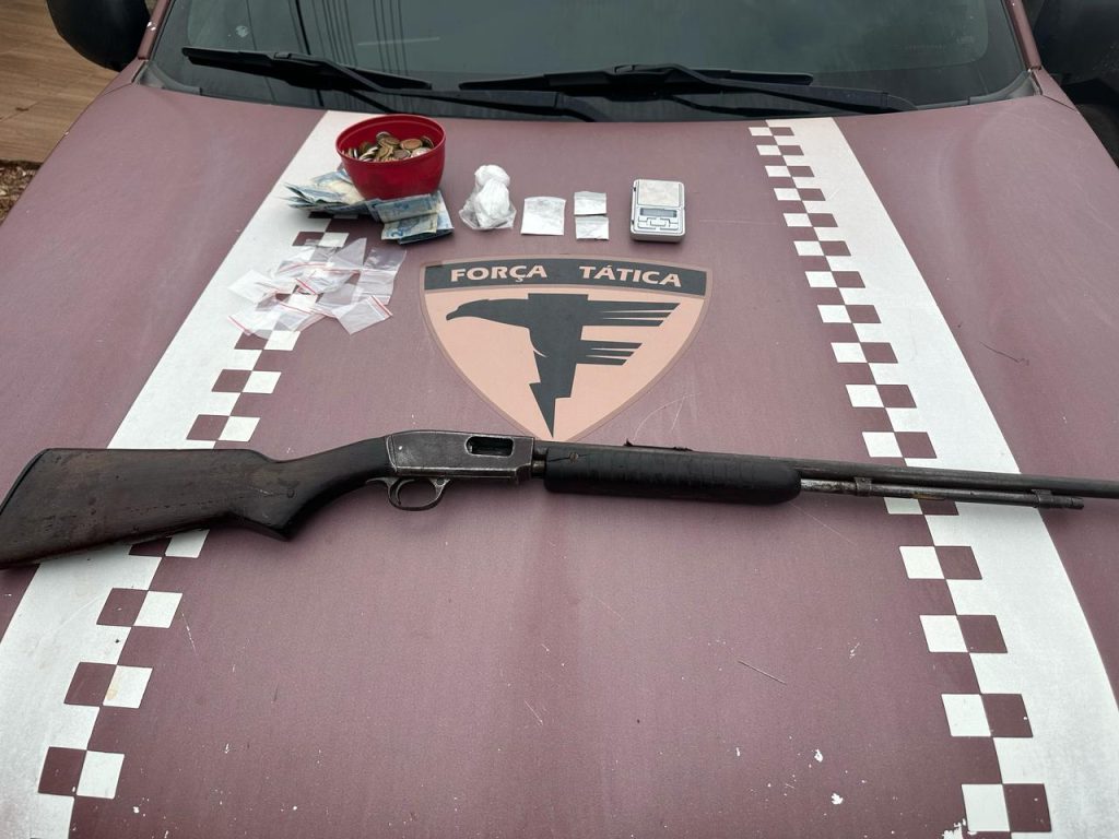 Operação Protetor das Fronteiras em Alvorada – TO Resulta na Prisão por Tráfico de Drogas e Posse Irregular de Arma de Fogo, com Prejuízo de R$ 10.000,00 ao Crime Organizado Operação Protetor das Fronteiras