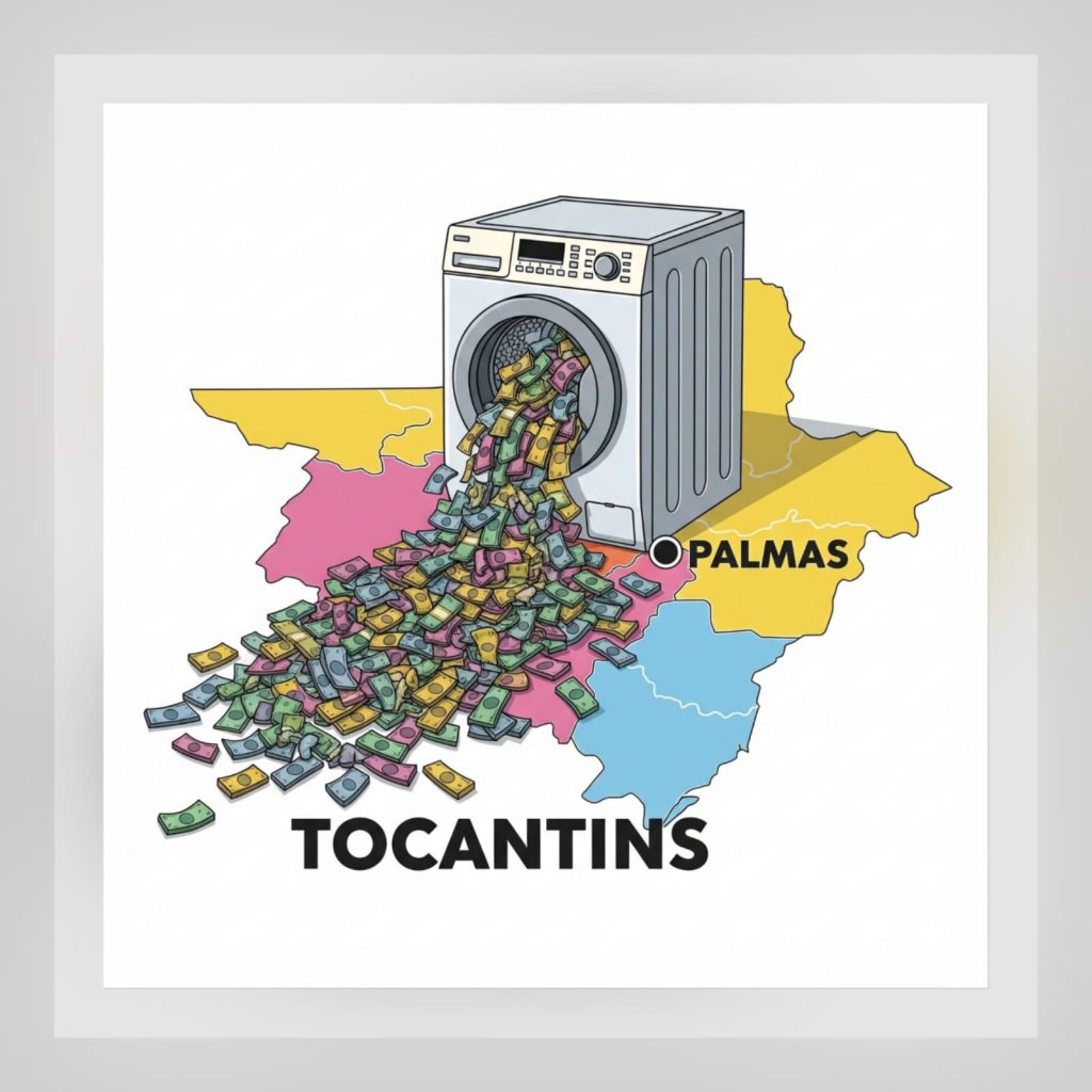 Tocantins vira alvo estratégico das Orcrim na lavagem de dinheiro — fintechs, postos e propriedades em destaque O Tocantins, conhecido por sua tranquilidade e vocação agropecuária, tornou-se um reduto estratégico para facções como PCC e Comando Vermelho.