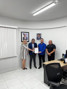 O Presidente Orlando Antônio de Freitas se reuniu com o Subprefeito Júnior Brasão.